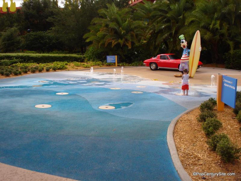 Interactive Water Play Area
